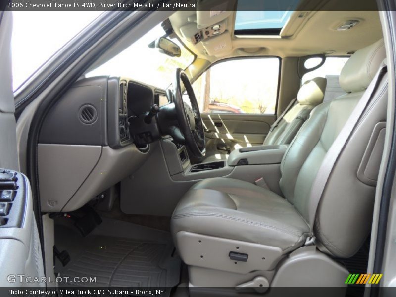 Silver Birch Metallic / Tan/Neutral 2006 Chevrolet Tahoe LS 4WD