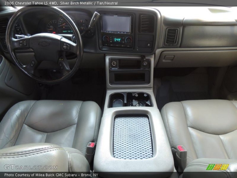 Silver Birch Metallic / Tan/Neutral 2006 Chevrolet Tahoe LS 4WD
