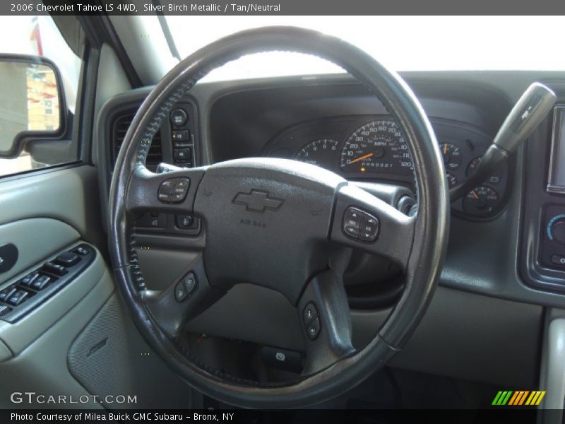 Silver Birch Metallic / Tan/Neutral 2006 Chevrolet Tahoe LS 4WD
