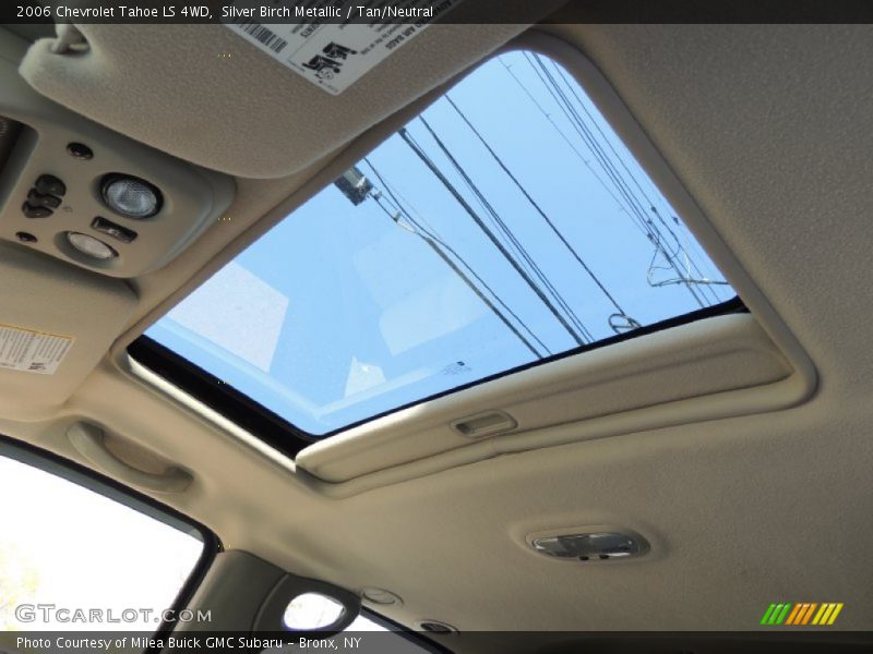Silver Birch Metallic / Tan/Neutral 2006 Chevrolet Tahoe LS 4WD