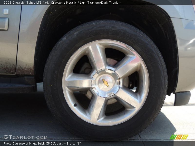 Graystone Metallic / Light Titanium/Dark Titanium 2008 Chevrolet Tahoe LTZ 4x4