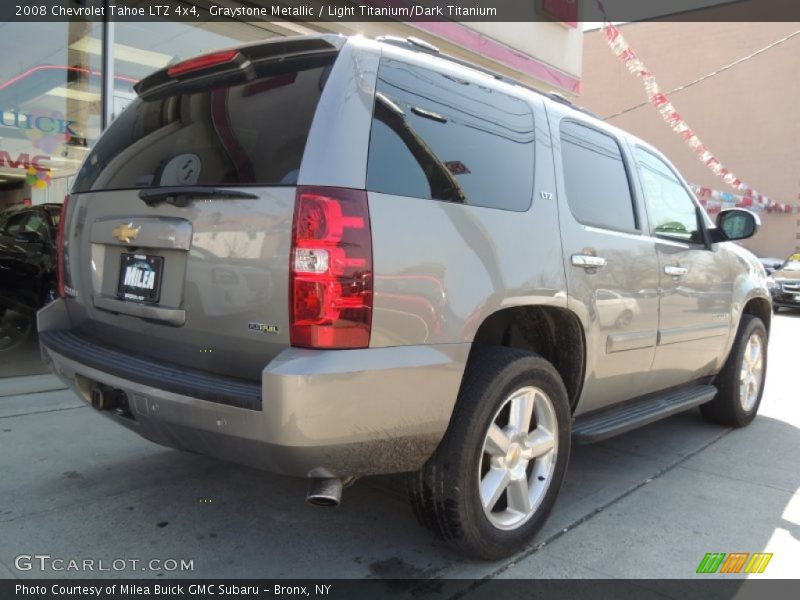 Graystone Metallic / Light Titanium/Dark Titanium 2008 Chevrolet Tahoe LTZ 4x4