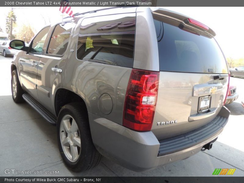Graystone Metallic / Light Titanium/Dark Titanium 2008 Chevrolet Tahoe LTZ 4x4