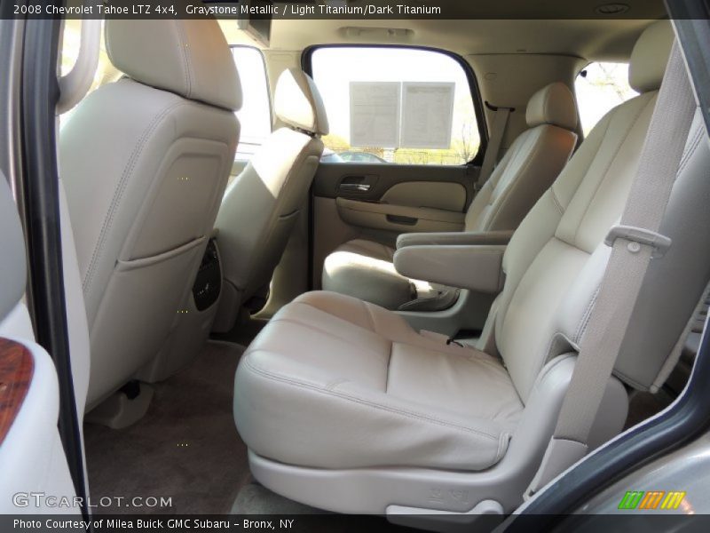 Graystone Metallic / Light Titanium/Dark Titanium 2008 Chevrolet Tahoe LTZ 4x4