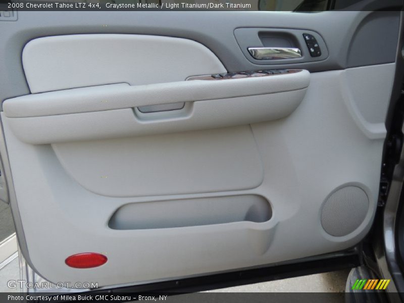 Graystone Metallic / Light Titanium/Dark Titanium 2008 Chevrolet Tahoe LTZ 4x4