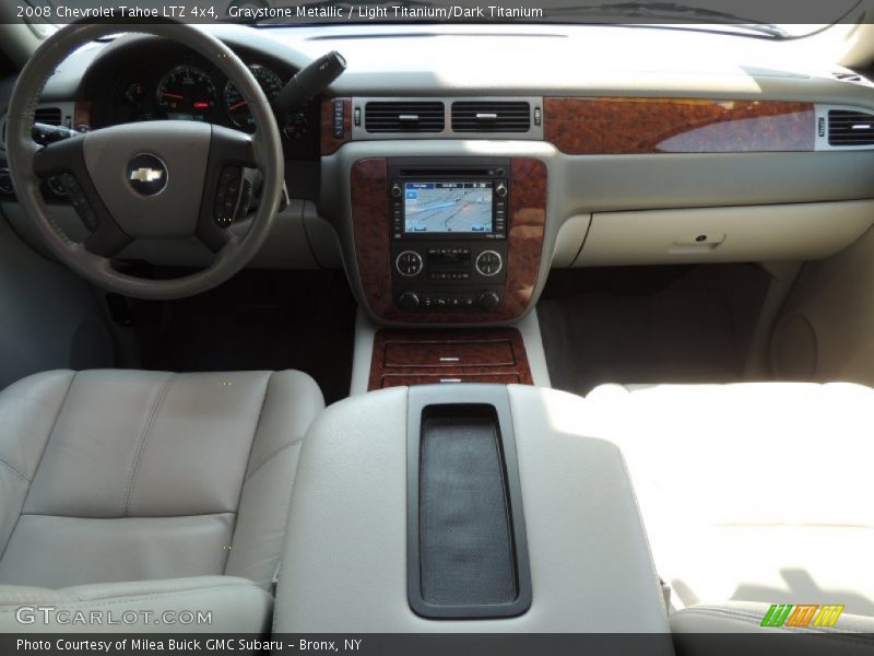 Graystone Metallic / Light Titanium/Dark Titanium 2008 Chevrolet Tahoe LTZ 4x4