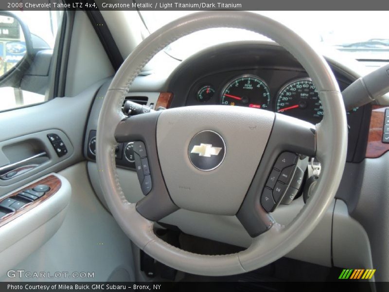 Graystone Metallic / Light Titanium/Dark Titanium 2008 Chevrolet Tahoe LTZ 4x4