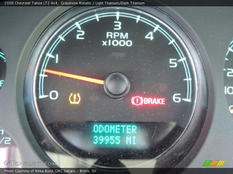 Graystone Metallic / Light Titanium/Dark Titanium 2008 Chevrolet Tahoe LTZ 4x4