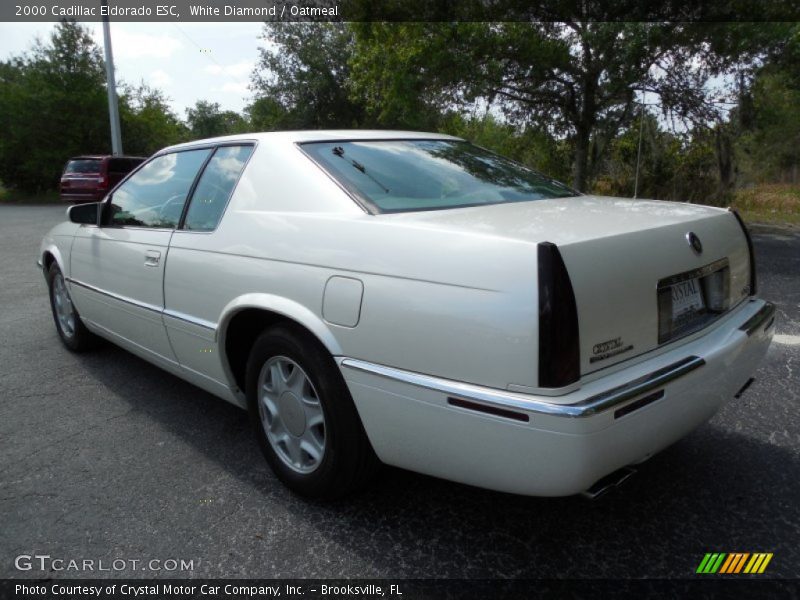 White Diamond / Oatmeal 2000 Cadillac Eldorado ESC