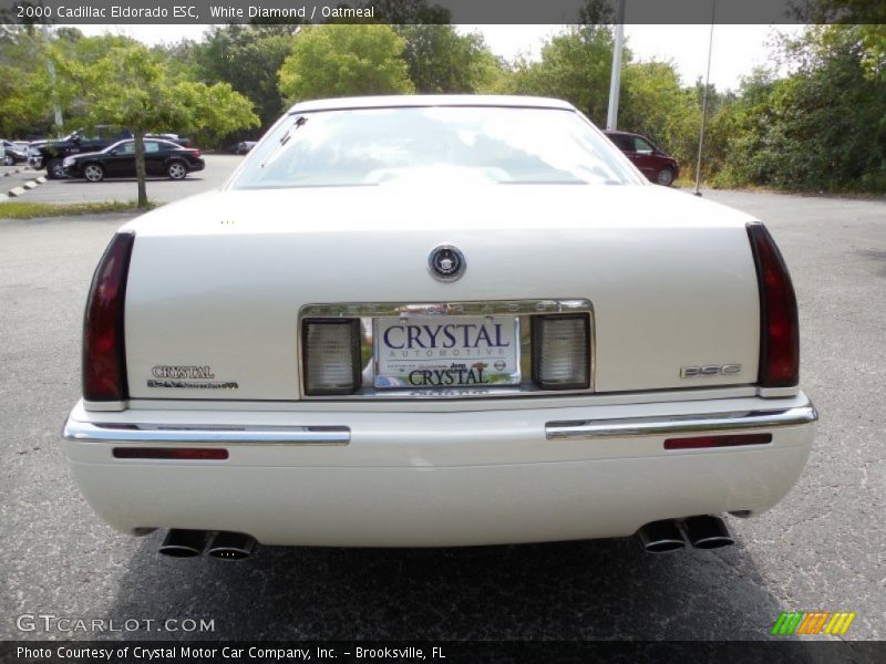 White Diamond / Oatmeal 2000 Cadillac Eldorado ESC