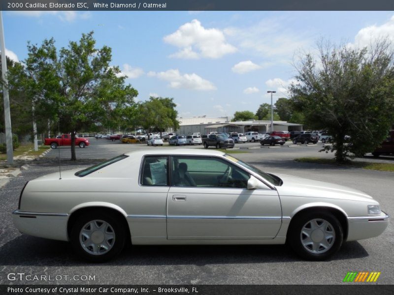 White Diamond / Oatmeal 2000 Cadillac Eldorado ESC