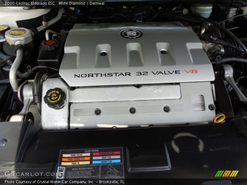  2000 Eldorado ESC Engine - 4.6 Liter DOHC 32-Valve Northstar V8