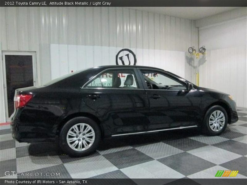 Attitude Black Metallic / Light Gray 2012 Toyota Camry LE