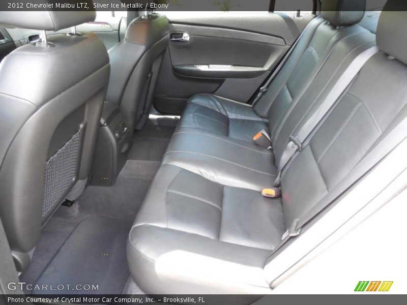 Silver Ice Metallic / Ebony 2012 Chevrolet Malibu LTZ