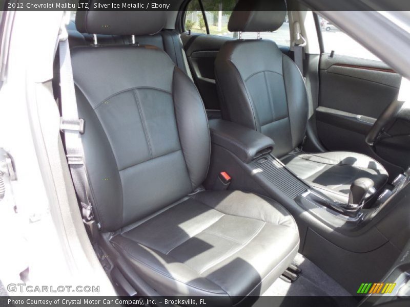 Silver Ice Metallic / Ebony 2012 Chevrolet Malibu LTZ