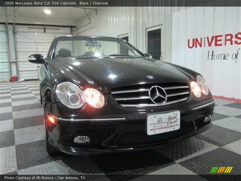 Black / Charcoal 2005 Mercedes-Benz CLK 500 Cabriolet