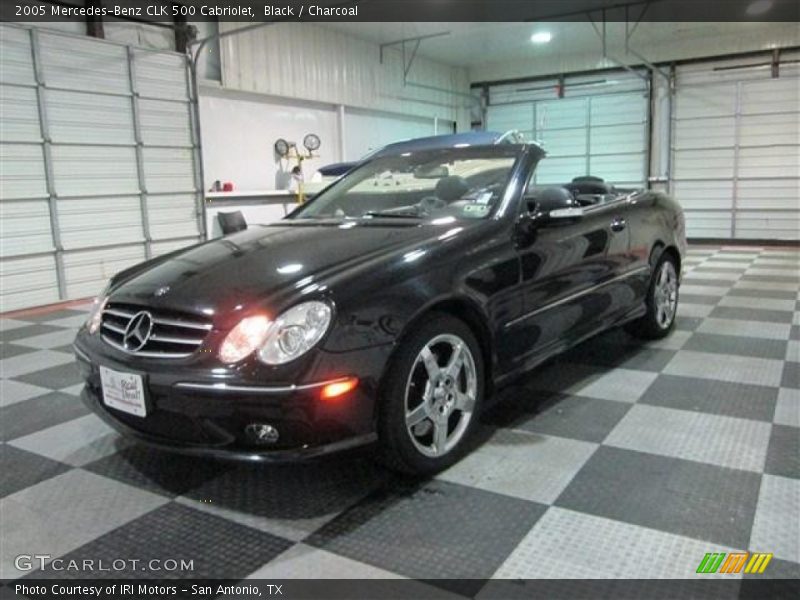 Black / Charcoal 2005 Mercedes-Benz CLK 500 Cabriolet