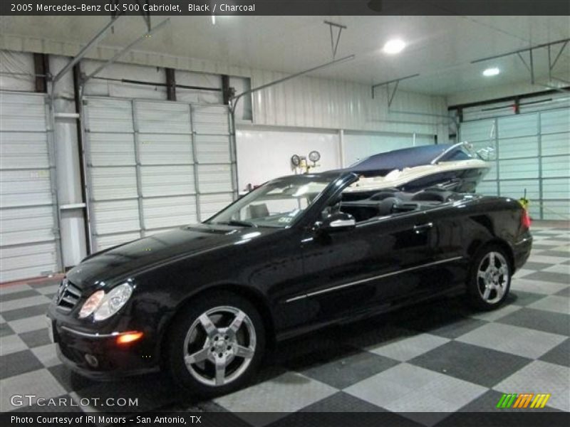 Black / Charcoal 2005 Mercedes-Benz CLK 500 Cabriolet