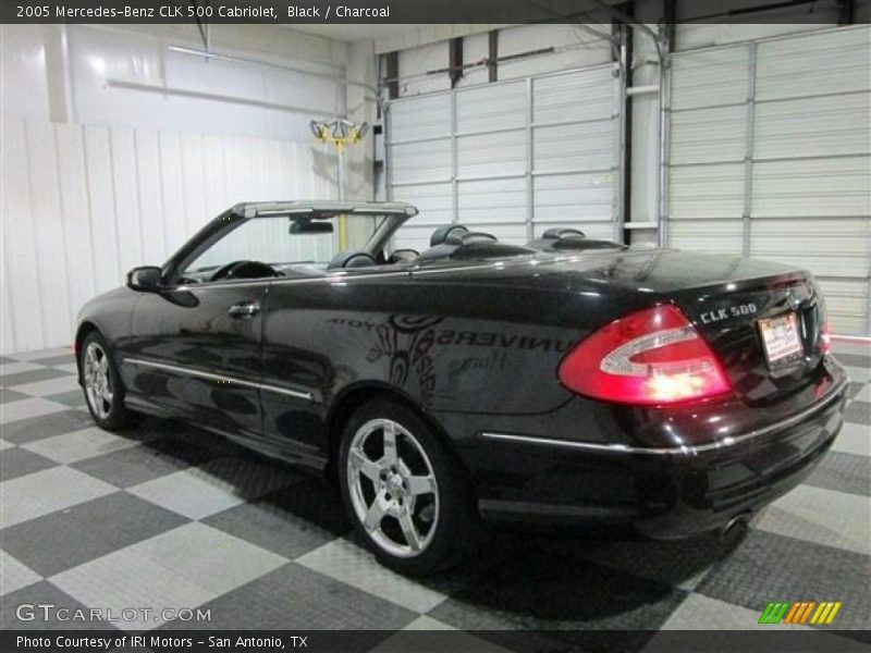 Black / Charcoal 2005 Mercedes-Benz CLK 500 Cabriolet