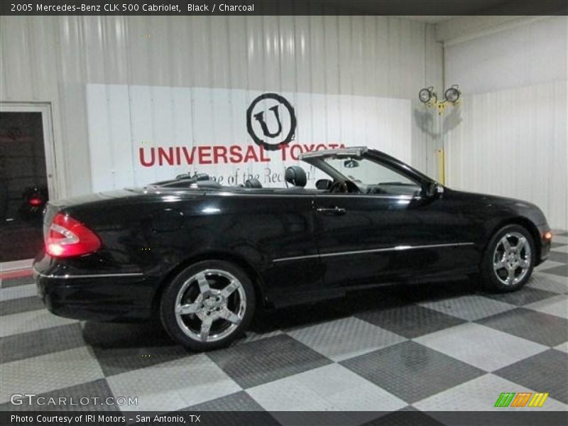 Black / Charcoal 2005 Mercedes-Benz CLK 500 Cabriolet