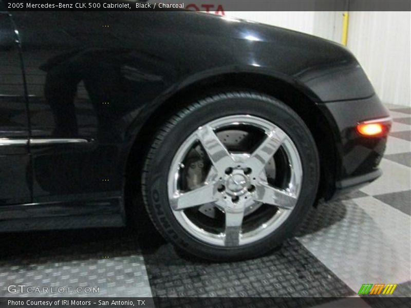Black / Charcoal 2005 Mercedes-Benz CLK 500 Cabriolet