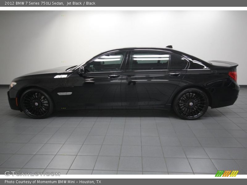  2012 7 Series 750Li Sedan Jet Black