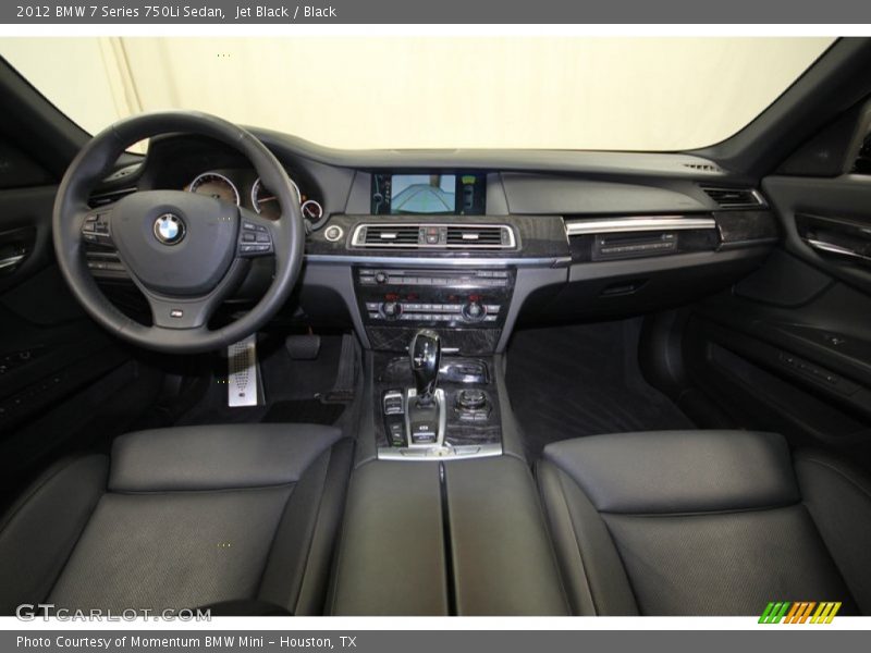 Dashboard of 2012 7 Series 750Li Sedan