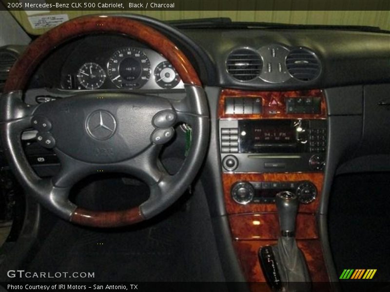 Black / Charcoal 2005 Mercedes-Benz CLK 500 Cabriolet