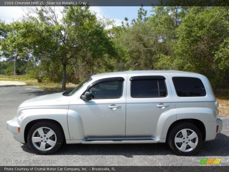 Silver Ice Metallic / Gray 2009 Chevrolet HHR LS