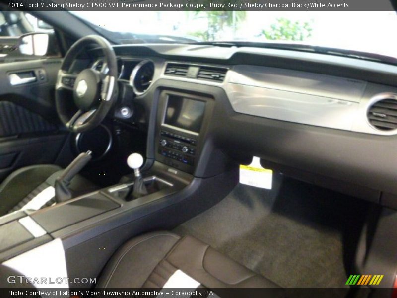 Dashboard of 2014 Mustang Shelby GT500 SVT Performance Package Coupe