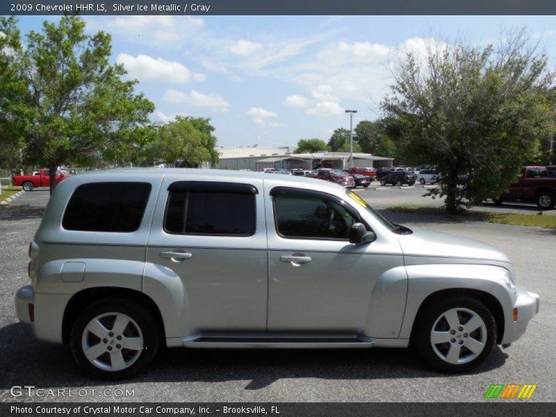 Silver Ice Metallic / Gray 2009 Chevrolet HHR LS