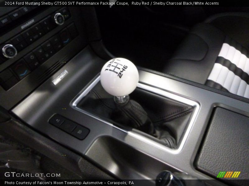  2014 Mustang Shelby GT500 SVT Performance Package Coupe 6 Speed Manual Shifter
