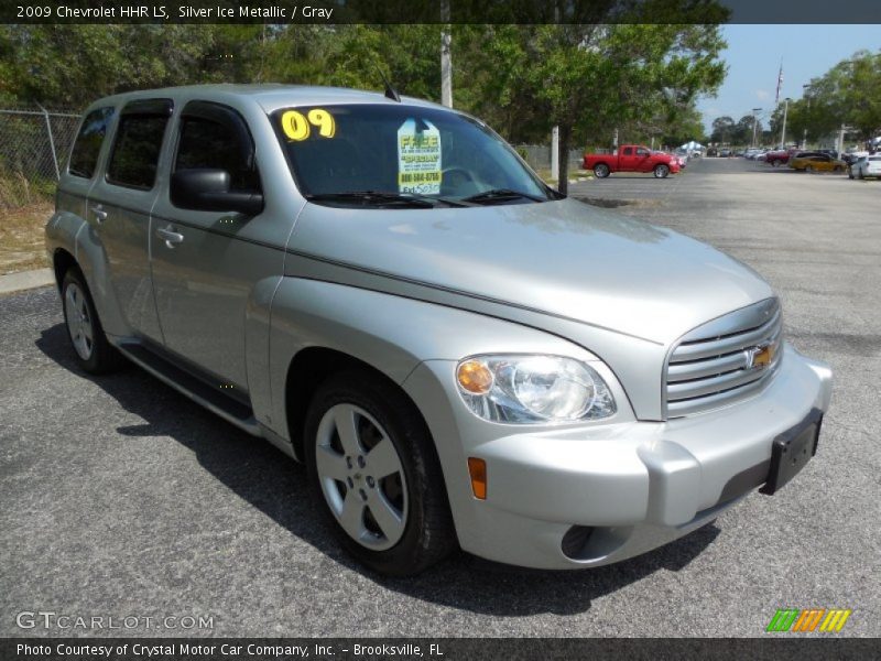 Silver Ice Metallic / Gray 2009 Chevrolet HHR LS