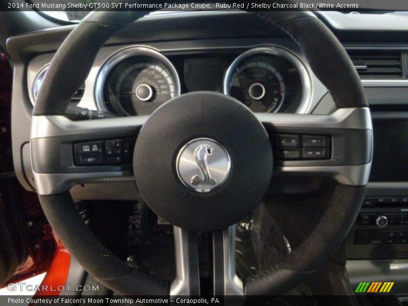  2014 Mustang Shelby GT500 SVT Performance Package Coupe Steering Wheel