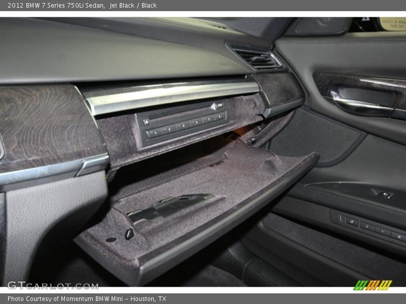 Jet Black / Black 2012 BMW 7 Series 750Li Sedan