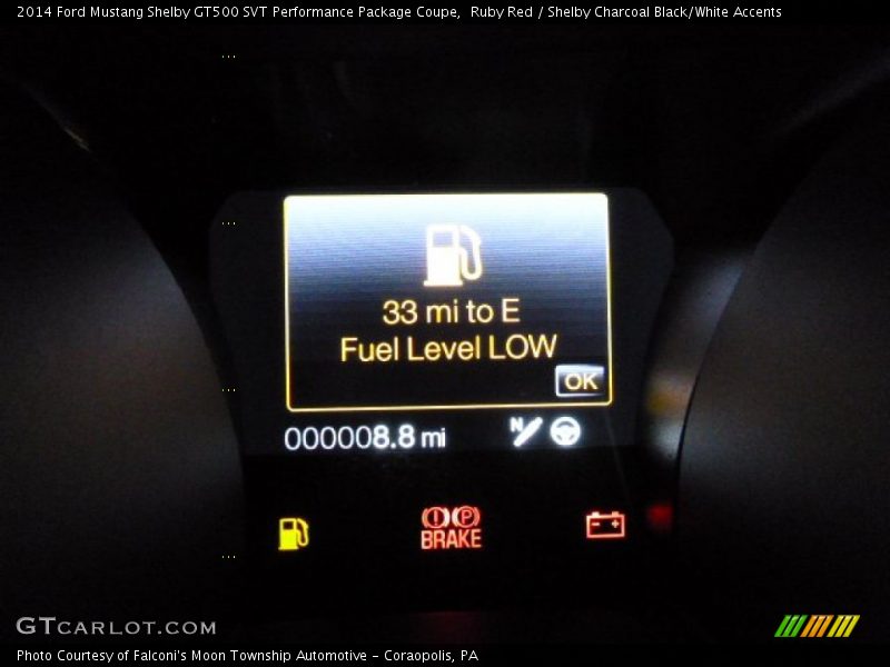 Ruby Red / Shelby Charcoal Black/White Accents 2014 Ford Mustang Shelby GT500 SVT Performance Package Coupe