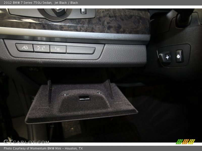 Jet Black / Black 2012 BMW 7 Series 750Li Sedan