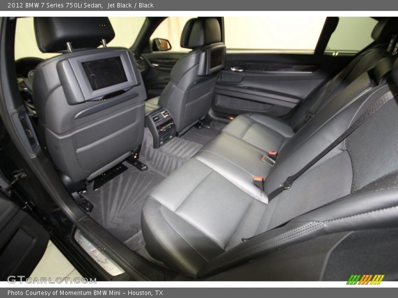 Jet Black / Black 2012 BMW 7 Series 750Li Sedan