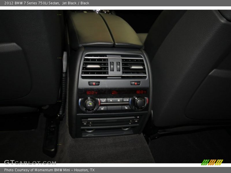 Jet Black / Black 2012 BMW 7 Series 750Li Sedan