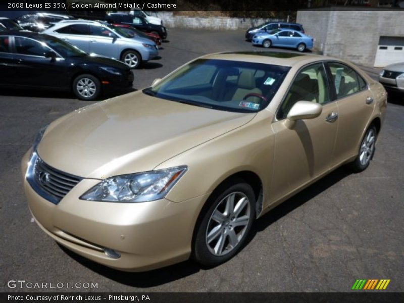 Golden Almond Metallic / Cashmere 2008 Lexus ES 350