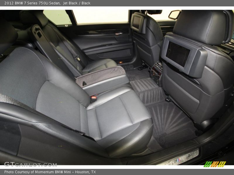 Jet Black / Black 2012 BMW 7 Series 750Li Sedan