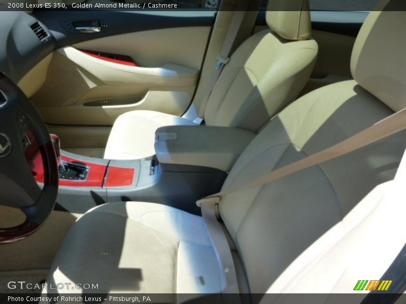 Golden Almond Metallic / Cashmere 2008 Lexus ES 350