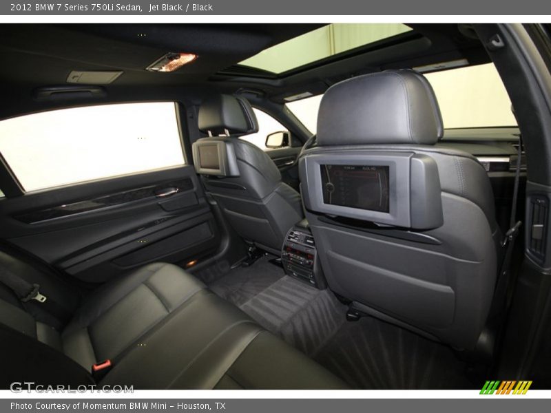 Jet Black / Black 2012 BMW 7 Series 750Li Sedan