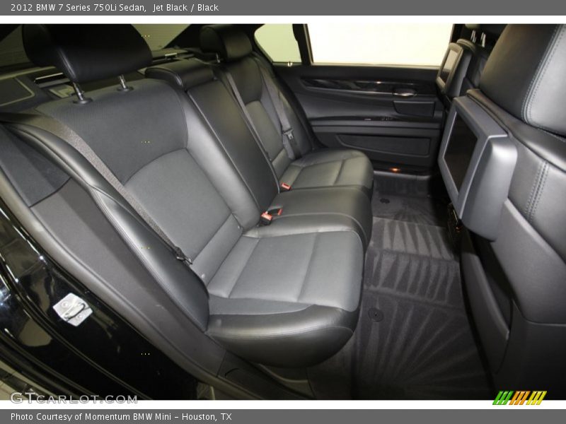 Jet Black / Black 2012 BMW 7 Series 750Li Sedan