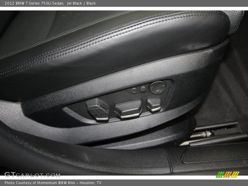 Jet Black / Black 2012 BMW 7 Series 750Li Sedan
