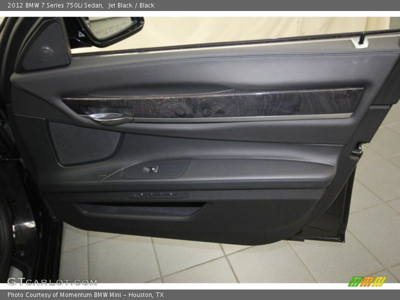 Jet Black / Black 2012 BMW 7 Series 750Li Sedan