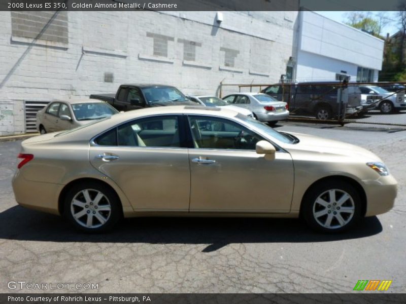 Golden Almond Metallic / Cashmere 2008 Lexus ES 350