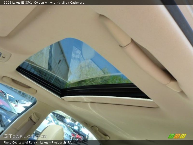 Golden Almond Metallic / Cashmere 2008 Lexus ES 350