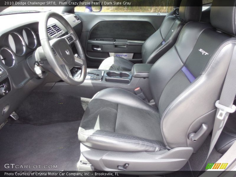  2010 Challenger SRT8 Dark Slate Gray Interior