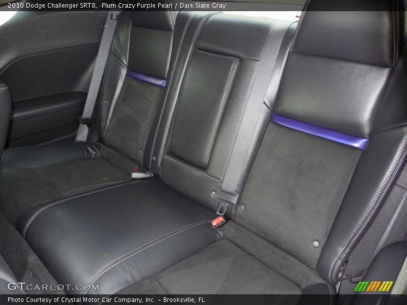 Rear Seat of 2010 Challenger SRT8